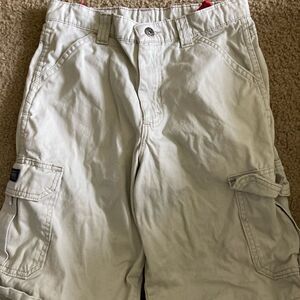 Boys Wrangler Khaki Cargo Shorts